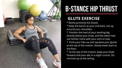 how to do b stance hip thrust|B Stance Hip Thrust Guide: How To, Benefits, Variations & More